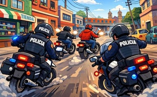 ¡Matan a la rata! Polis y ladrones se enfrentan a balazos en Cuautitlán Izcalli tras robo en plaza comercial