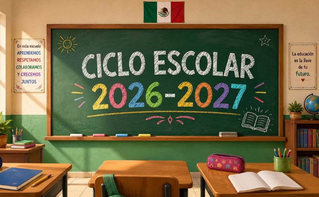 Ya salió el calendario oficial de la SEP: ¿Cuándo inician las clases del ciclo escolar 2026-2027?. Foto: (IA)