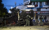 ¡Que susto! Se registra un atentado en recinto policial al nororiente de Colombia, hay 11 heridos