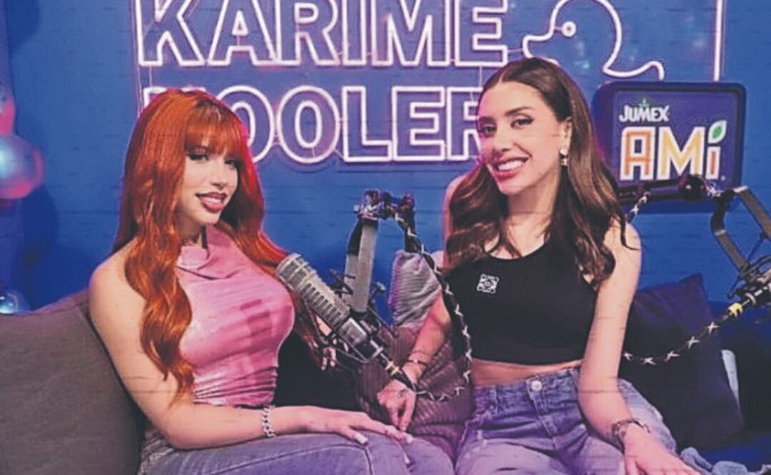 Yeri Mua con Karime Pindter. Foto: (Redes Sociales)