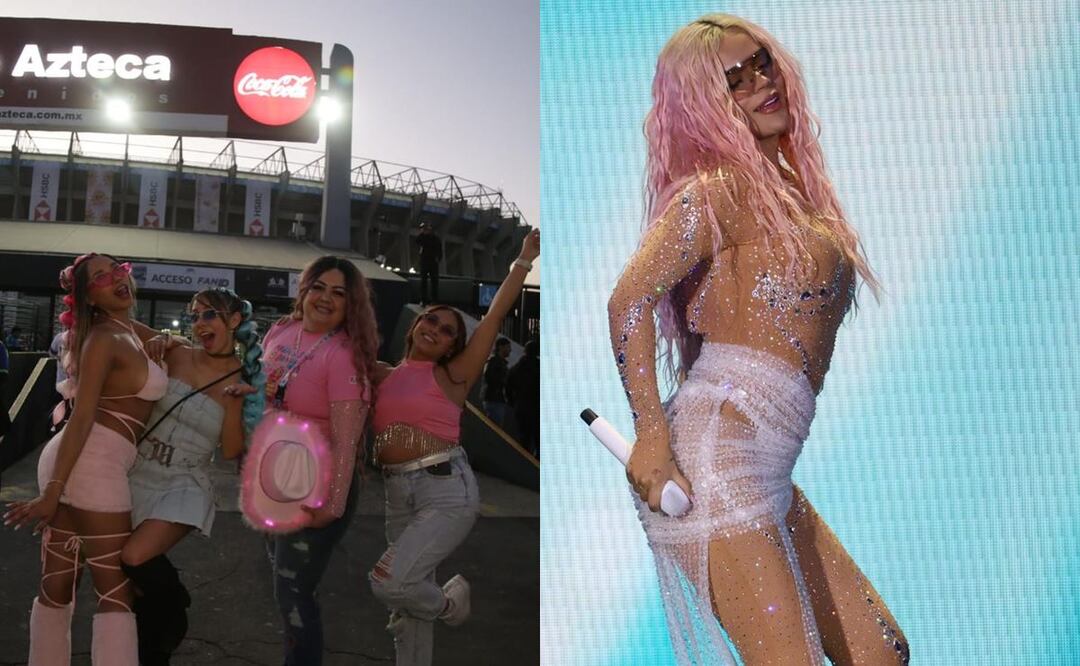 (FOTOS) Así se vivió el primer concierto de Karol G “La Bichota”, en el Azteca
