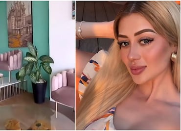 VIDEO: ¿Valeria Márquez se manifiesta? Captan ruido desgarrador en la estética de la influencer