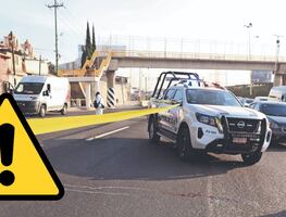 ¡Por evitar el puente! Intentó cruzar la autopista y murió atropellado en Tlalnepantla