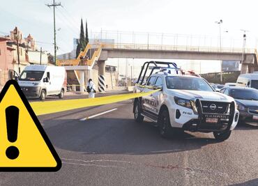 ¡Por evitar el puente! Intentó cruzar la autopista y murió atropellado en Tlalnepantla