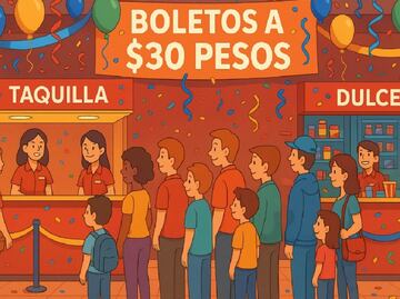 ¡Boletos de cine a 30 pesos! ¿Dónde y cómo conseguir la promoción?