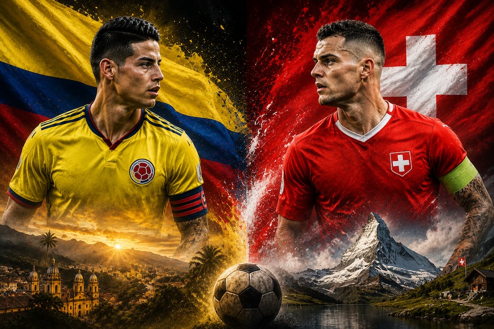 Colombia vs Suiza