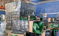 ¡Nicotina de las más malas! Llevan asegurados 130 millones de cigarros ilegales en el AICM