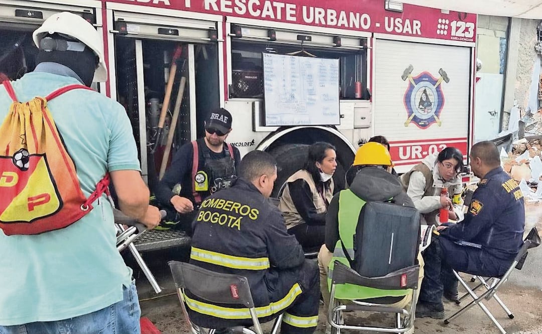 Pareja mexicana murió en el terremoto en Colombia. Foto: AFP