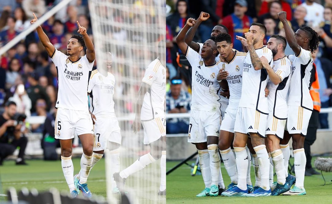 Jude Bellingham da la victoria al Real Madrid tras firmar doblete contra el Barcelona
