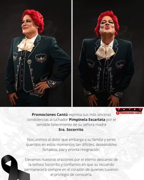 Comunicado fallecimiento madre de Pimpinela (Vía: Facebook)