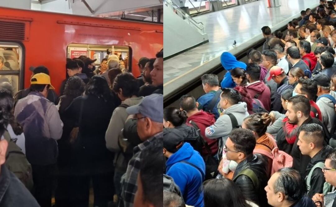 Línea 2 del Metro CDMX. Foto: (Redes Sociales)