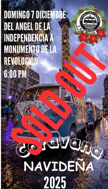 Imagen: Redes sociales (Caravana Navideña de Combis 2025)