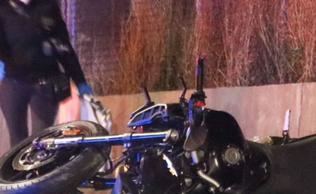 Muere biker en Avenida Central (Foto: Axel Sáncehz)
