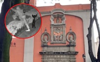 VIDEO: Ladrón roba esculturas de iglesia de San Cosme, piezas valen más de 200 mil pesos