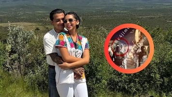 Filtran fotos y video del rescate de Christian Nodal y Ángela Aguilar tras balacera en Zacatecas cerca de su rancho