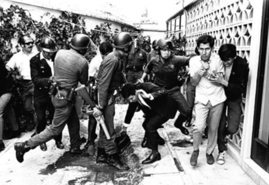 Matanza de Tlatelolco (Foto: Archivo El Universal)