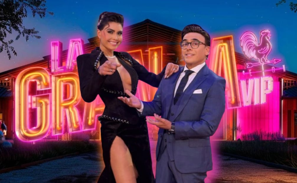 Kristal Silva y Adal Ramones, conductores de La Granja VIP (Vía: Redes)