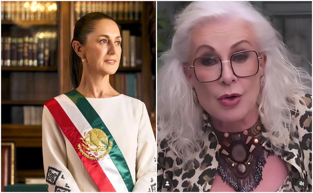 Laura Zapata le dice "indita" a la presidenta Claudia Sheinbaum