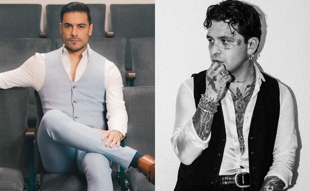 Carlos Rivera y Christian Nodal bloquean a sus fans de redes sociales, esta es la razón