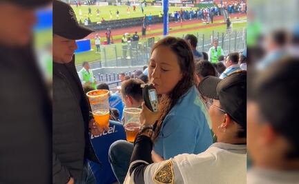 ¡Alcoholímetro en el estadio! Hacen pruebas en el partido de Cruz Azul ¿Te pueden llevar al torito? 