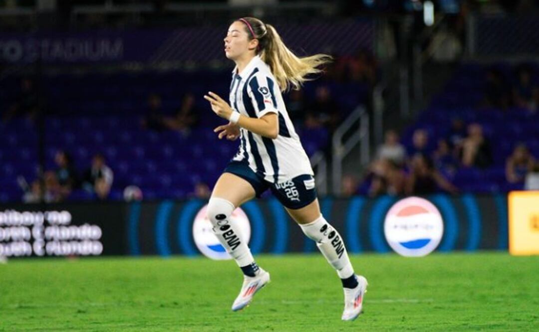 Katty Martínez debuta con gol con las Rayadas de Monterrey
