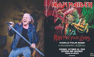 Bruce Dickinson llega hoy al GNP con mil talentos fuera del rock