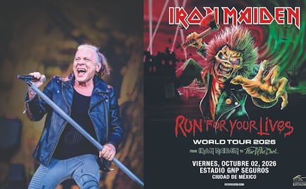 Bruce Dickinson llega hoy al GNP con mil talentos fuera del rock