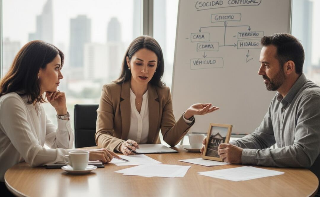 Imagen ilustrativa: IA (Divorcio sin pleitos: Pareja resuelve disputa millonaria de bienes gracias a la mediación judicial)