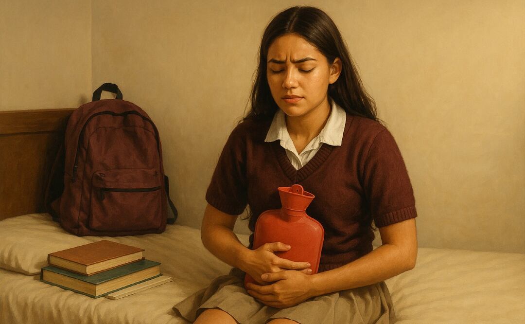 ¿Podrán faltar a clases las alumnas con cólicos menstruales en CDMX?
Imagen Ilustrativa: IA