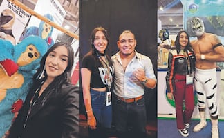 Kenia Alva, la joven que conquista la lucha libre desde el micrófono