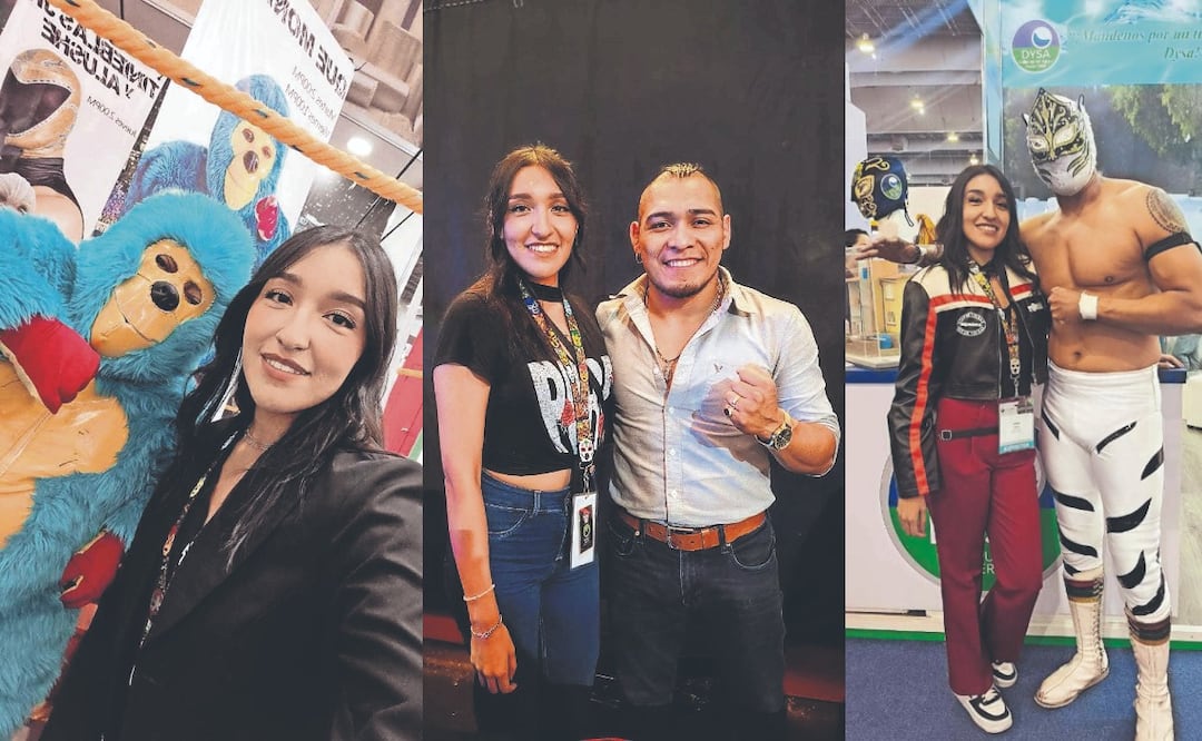 Kenia Alva, la joven que conquista la lucha libre desde el micrófono
Imagen: Especial