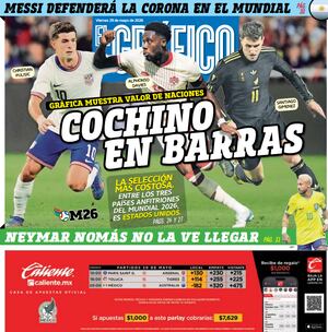 Portada El Gráfico | Viernes 29 de Mayo de 2026