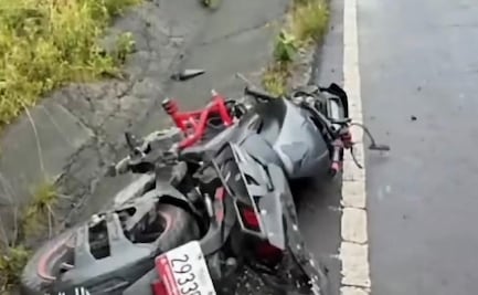 Motociclista derrapa en Tlalpan y muere al estrellarse contra una pipa