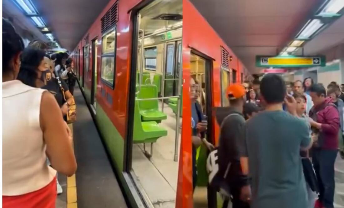 Línea 8 del Metro CDMX. Foto: (Redes Sociales)