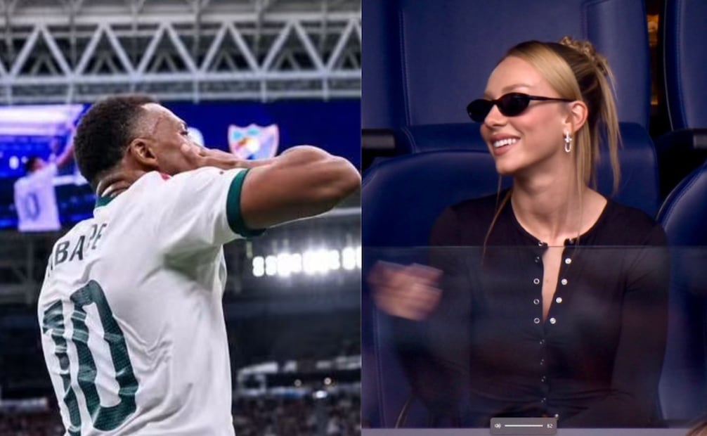 Kylian Mbappé manda beso a la grada (Vía: Redes)
