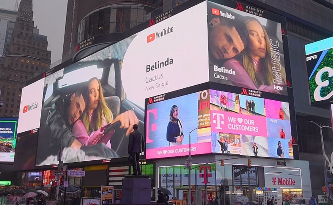 ¡Facturando como las grandes! Belinda sigue los pasos de Shakira con su tema “Cactus”