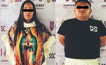 Ladrona usaba a la virgencita para delinquir en Edomex y CDMX, cae junto al cómplice