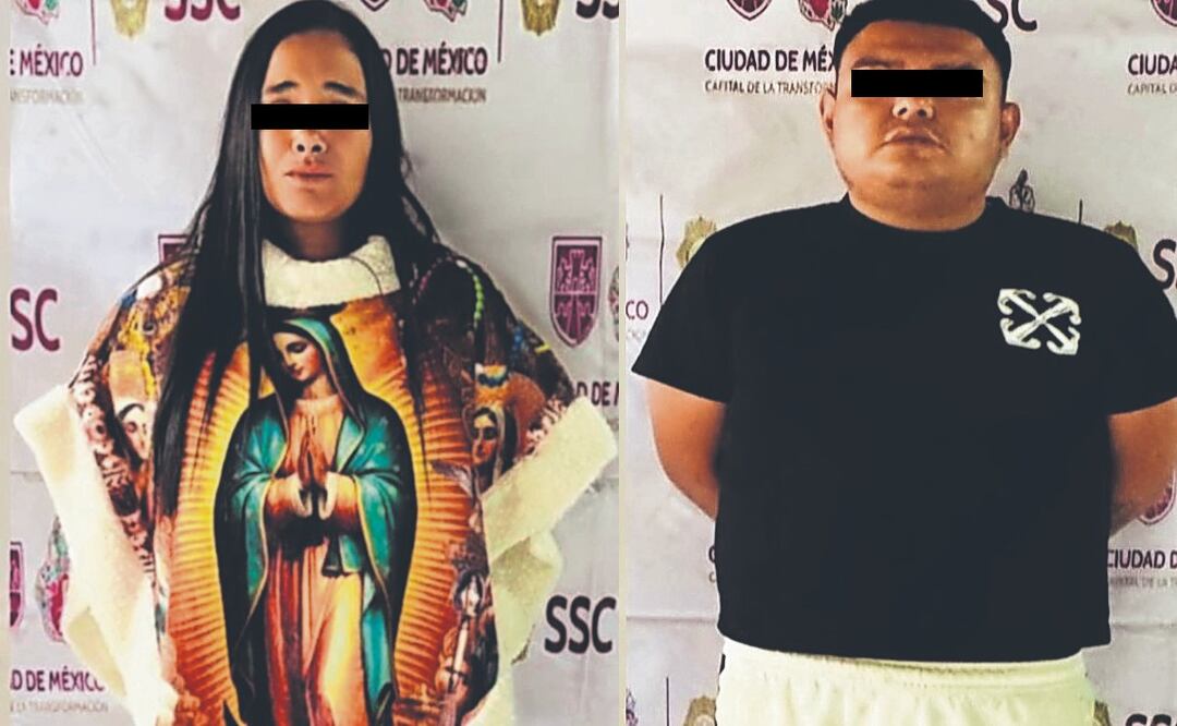 Foto: Especiales (Ladrona usaba a la virgencita para delinquir en Edomex y CDMX, cae junto al cómplice)