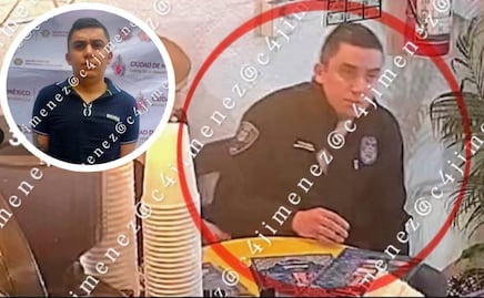 ¡Ya cayó! Detienen al presunto agente de la Fiscalía CDMX que se iba sin pagar cuentas