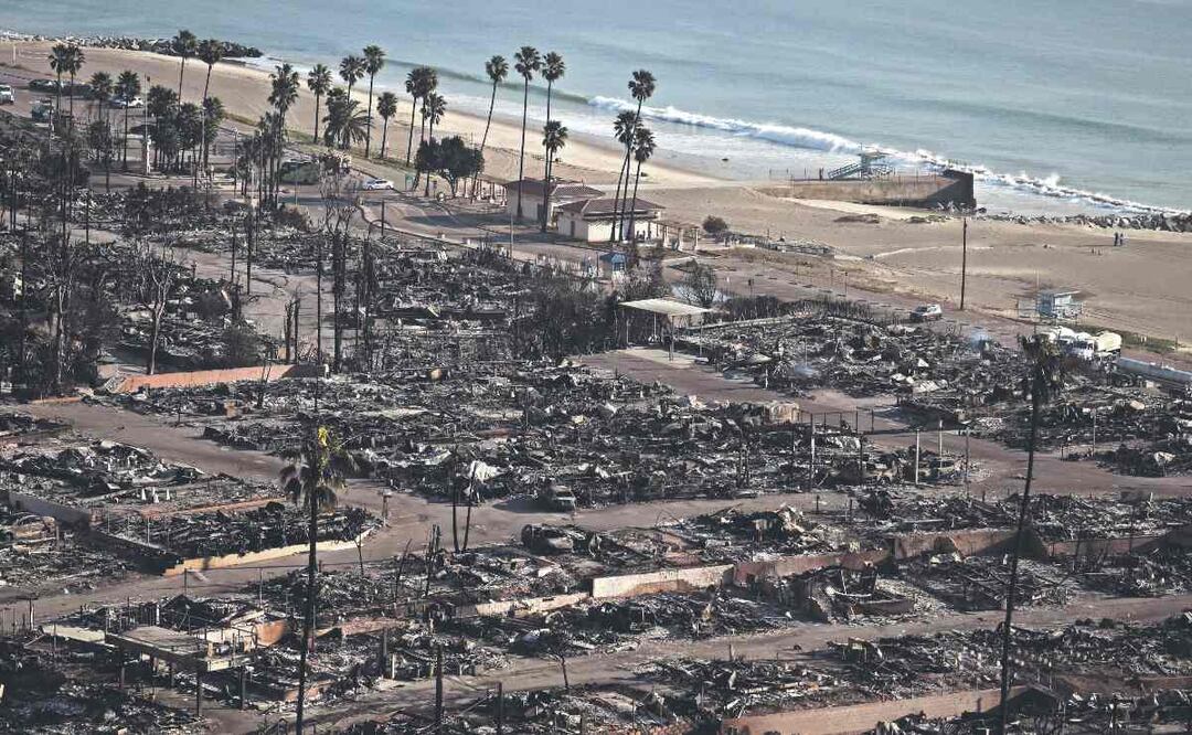 Se cumplen 6 días de incendios forestales en Los Ángeles 