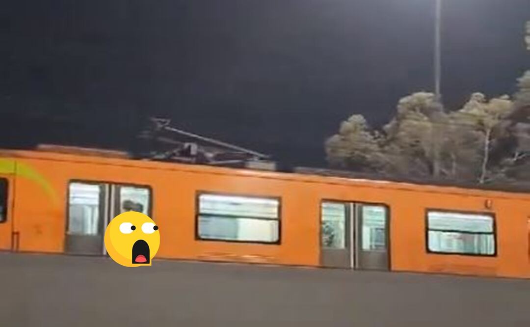 Pareja no se aguanta las ganas y usa el Metro para hacer lo prohibido, todo quedó grabado