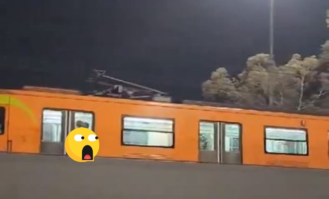 Pareja no se aguanta las ganas y usa el Metro para hacer lo prohibido, todo quedó grabado