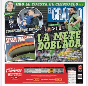 Portada El Gráfico | Lunes 23 de febrero de 2026