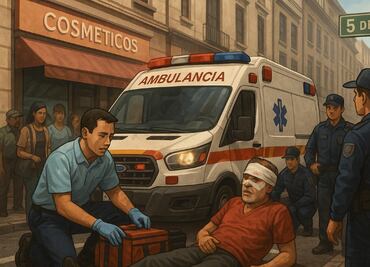 Riña en el Centro Histórico deja una persona herida ¿Qué pasó con el agresor?