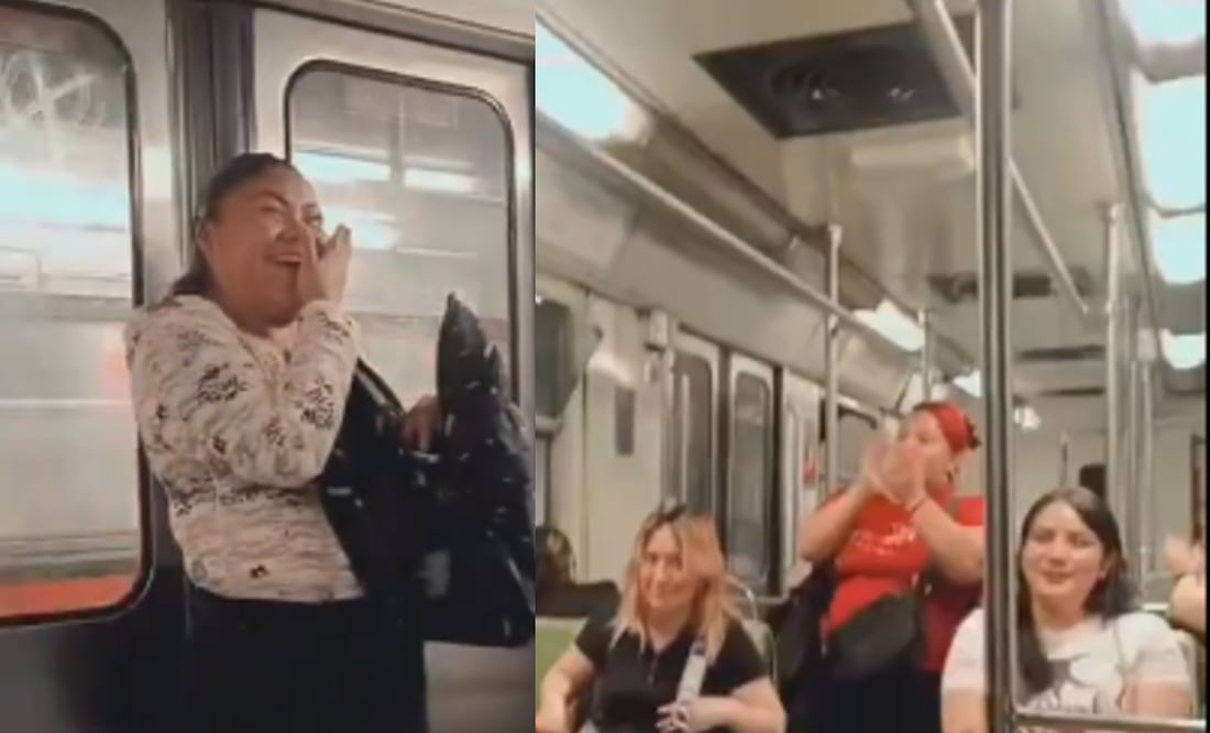 Video viral del Metro CDMX (Foto: X)