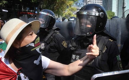 Marcha de Generación Z se desinfló y sólo junto 300 personas en Paseo de la Reforma