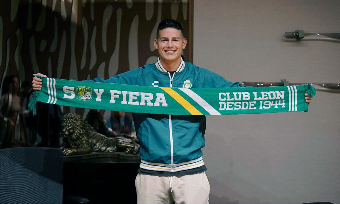 León se refuerza con James Rodríguez para el Mundial de Clubes 2025