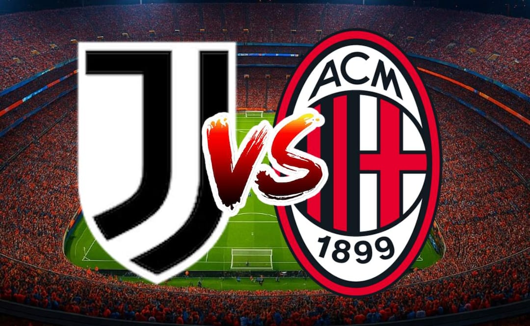 Juventus vs Milan Serie A de Italia. Foto: (Especial)