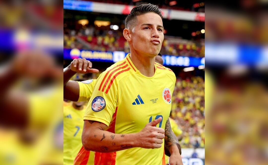 Colombia en la final contra Argentina de la Copa América