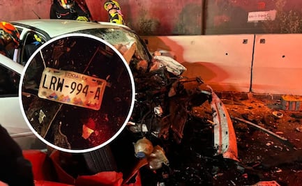 Madrugada roja: mueren 3 personas en fuerte choque sobre la Calzada Ignacio Zaragoza 